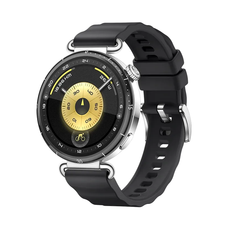 HUAWEI WATCH GT 6 41mm Black/ Fluoroelastomer Strap/ Up to 14-Day Battery Life/ Accurate GPS and Heart Rate Tracking/ Virtual Cycling Power/ Compatible with Android & iOS HUAWEI WATCH GT 6 41mm Black/ Fluoroelastomer Strap/ Up to 14-Day Battery Life/ Accurate GPS and Heart Rate Tracking/ Virtual Cycling Power/ Compatible with Android & iOS