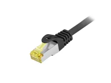 Equip Cat.6A S/FTP Outdoor Patch Cable, 20m, Black