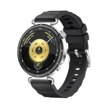 HUAWEI WATCH GT 6 41 mm / Behuizing van titaniumlegering / Zwarte fluoroelastomeer band / Batterijduur tot 21 dagen / GPS /Compatibel met iOS en Android