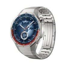 HUAWEI WATCH GT 5 Pro 46mm Metal titanium band/ GPS / Bluetooth 5.2 / Compatibel met iOS en Android