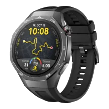 HUAWEI WATCH GT 5 Pro 46MM Black / Pro-Level sports / Up to 2-week Battery life/ Golf Courses Map / Sleep monitoring / Bluetooth Call / Water resistance / GPS