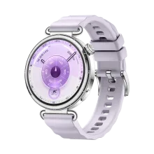 HUAWEI WATCH GT 6 41mm Lilac/ Fluoroelastomer Strap/ Up to 14-Day Battery Life/ Accurate GPS and Heart Rate Tracking/ Virtual Cycling Power/ Compatible with Android & iOS
