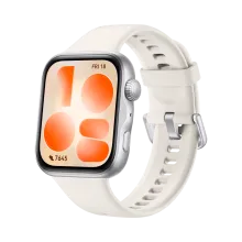 HUAWEI WATCH FIT 5 White/ Slim and Lightweight Design/ Scientific Sleep Evaluation/ Mini Workout/ Fall Detection/ 10-Day Battery Life/ Compatible with iOS and Android/ NFC Payment