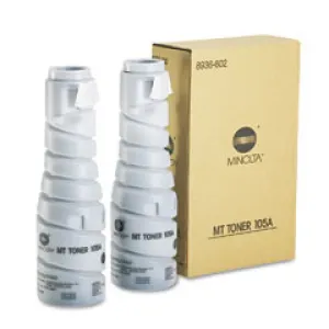 Konica Minolta 8936-604/105B Toner black, 2x5.75K pages 410 grams Pack