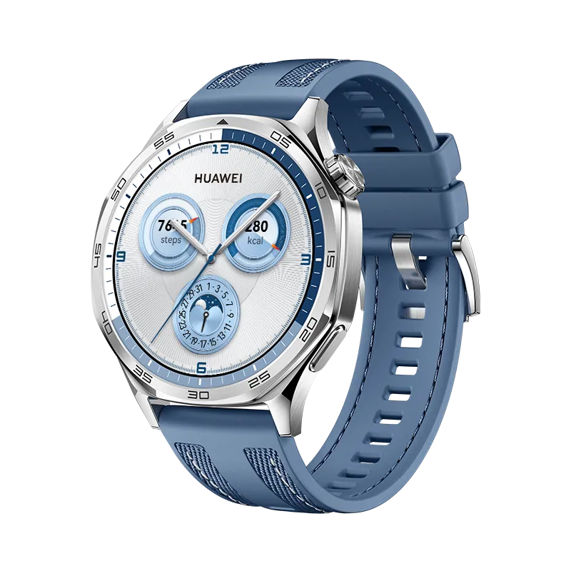 HUAWEI WATCH GT 5 46MM Blue / Up to 2-week Battery life / All-New running and cycling experience / Sleep monitoring / Bluetooth Call / Water resistance / GPS HUAWEI WATCH GT 5 46MM Blue / Up to 2-week Battery life / All-New running and cycling experience / Sleep monitoring / Bluetooth Call / Water resistance / GPS