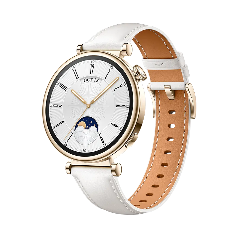 HUAWEI WATCH GT 4 White Leather Strap 41mm HUAWEI WATCH GT 4 White Leather Strap 41mm