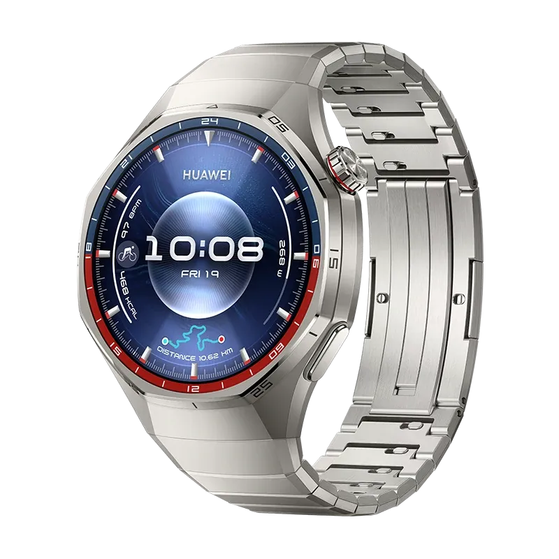 HUAWEI WATCH GT 6 Pro 46 mm / Behuizing van titaniumlegering / Titanium band / Batterijduur tot 21 dagen / GPS / ECG /Compatibel met iOS en Android
