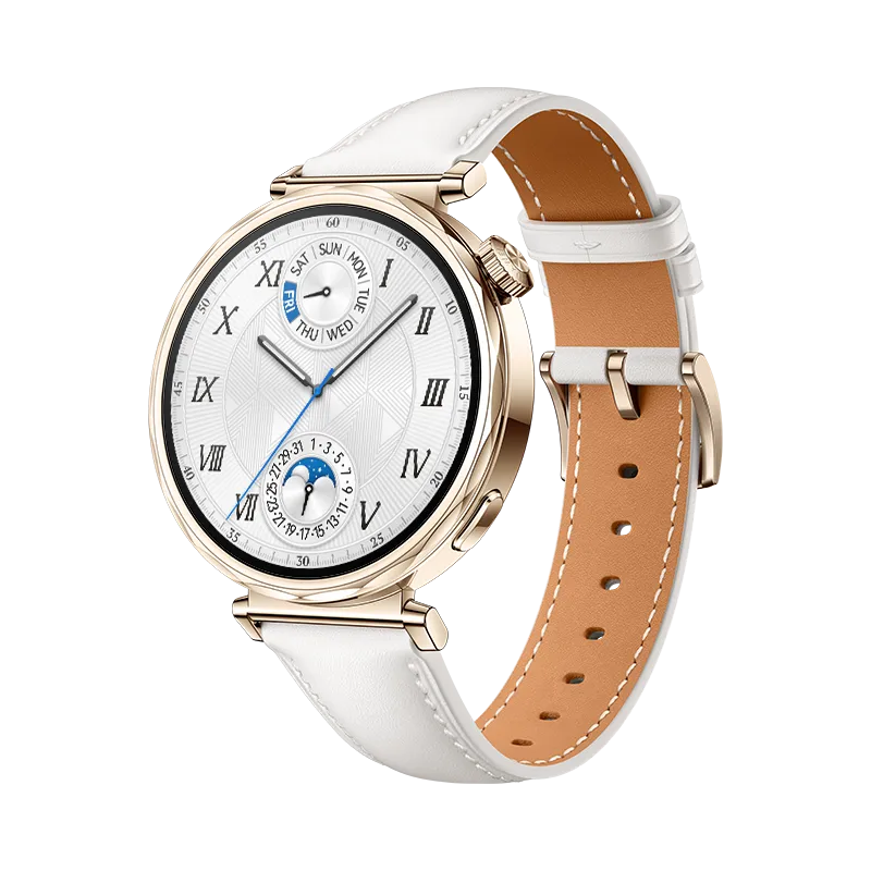 HUAWEI WATCH GT 5 41MM White / Up to 2-week Battery life/ All-New running and cycling experience / Sleep monitoring / Bluetooth Call / Water resistance / GPS