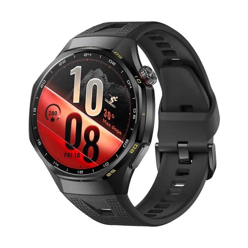 HUAWEI WATCH GT 7 Pro 46mm Titanium-Black/ EasyCross Fluoroelastomer Strap/ Up to 21 Days of Battery Life/ Advanced Skiing & Cycling Modes/ All-Round Health Tracking/ Compatible with Android & iOS